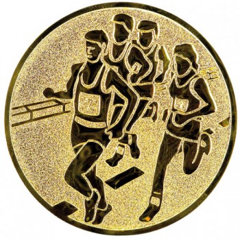 Poháry.com® Emblém marathon zlato 50 mm