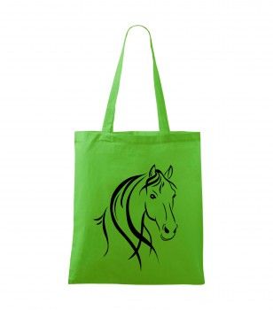 Poháry.com® Bavlněná taška světle zelená HANDY - T05