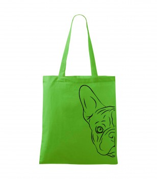 Poháry.com® Bavlněná taška světle zelená HANDY - T16