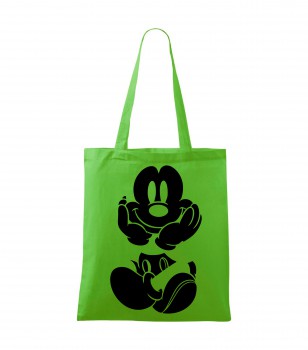 Poháry.com® Bavlněná taška světle zelená HANDY - T261