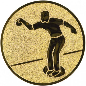 Poháry.com® Emblém petanque zlato 25 mm