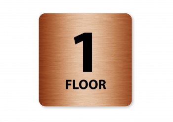 Poháry.com® Piktogram 1.floor bronz