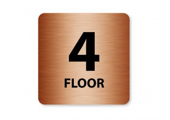 Poháry.com® Piktogram 4.floor bronz