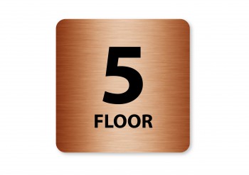 Poháry.com® Piktogram 5.floor bronz
