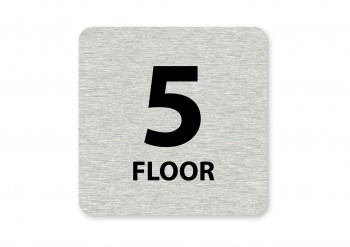Poháry.com® Piktogram 5.floor stříbro