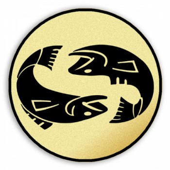 Poháry.com® Emblém tištěný Ryby 25 mm