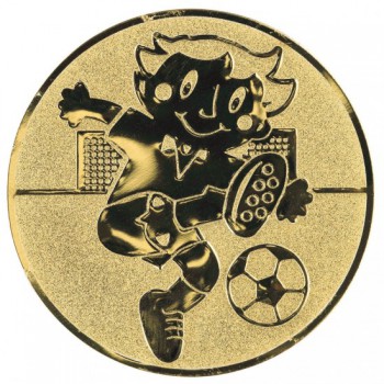 Poháry.com® Emblém fotbal děti zlato 25 mm
