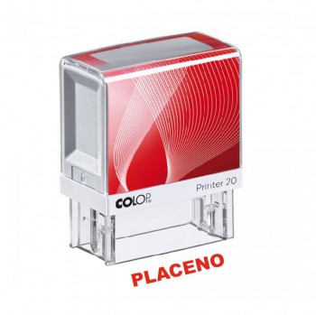 COLOP ® Razítko Colop Printer 20/PLACENO červený polštářek