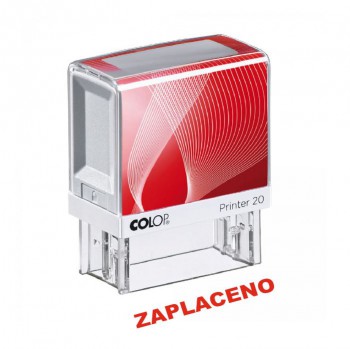 COLOP ® Razítko COLOP Printer 20/ZAPLACENO černý polštářek