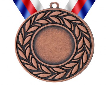 Poháry.com® Medaile MD71 bronz s trikolórou