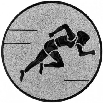 Poháry.com® Emblém sprint stříbro 25 mm