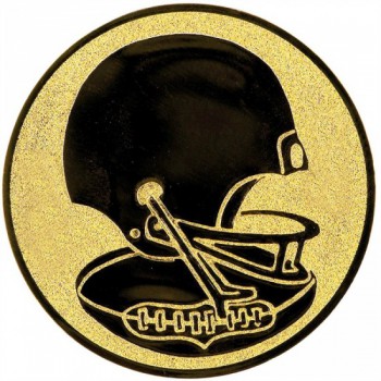 Poháry.com® Emblém americký fotbal zlato 25 mm