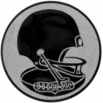 Poháry.com® Emblém americký fotbal stříbro 25 mm
