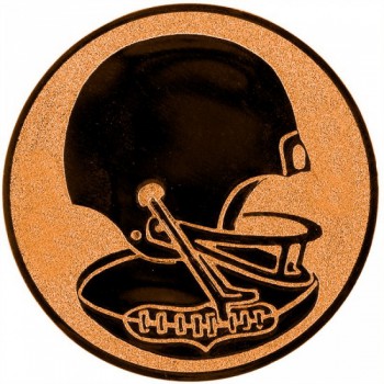 Poháry.com® Emblém americký fotbal bronz 50 mm