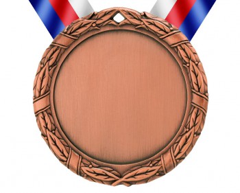 Poháry.com® Medaile MD88 bronz s trikolórou