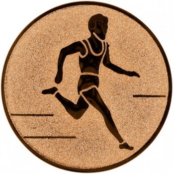 Poháry.com® Emblém běh sprint bronz 50 mm
