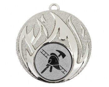 Poháry.com® Medaile MD49 hasič stříbro