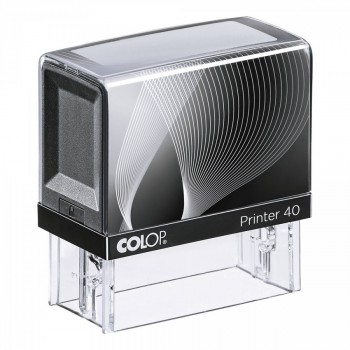 COLOP ® Razítko Colop Printer 40 černo/černé se štočkem fialový polštářek