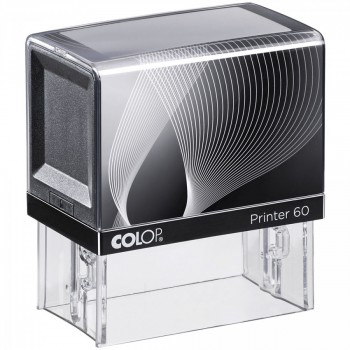 COLOP ® Razítko Colop Printer 60 černo/černé se štočkem červený polštářek