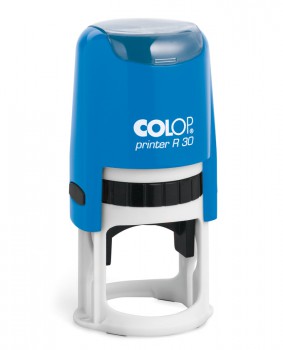 COLOP ® Razítko COLOP Printer R30/modrá bezbarvý polštářek / nenapuštěný barvou /