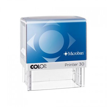 COLOP ® Razítko Colop Printer 30 MICROBAN se štočkem černý polštářek