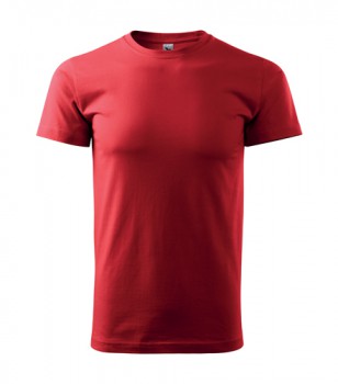 Poháry.com® Pánské tričko HEAVY červené XXL pánské