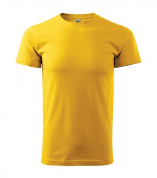Poháry.com® Pánské tričko HEAVY žlutá XXL pánské