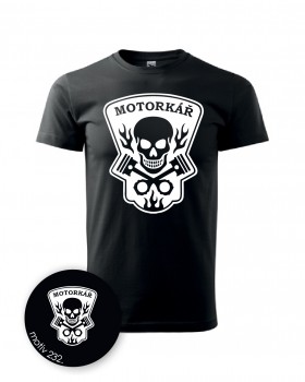 Poháry.com® Tričko pro motorkář 239 černé XS dámské
