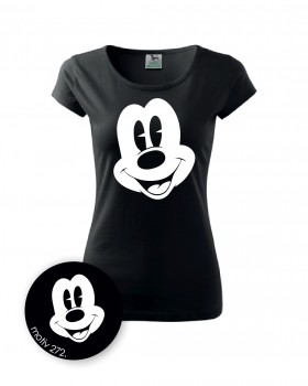 Poháry.com® Tričko Mickey Mouse 272 černé XXL dámské