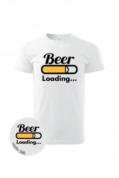 Poháry.com® Tričko pro pivaře 268 bílé S pánské